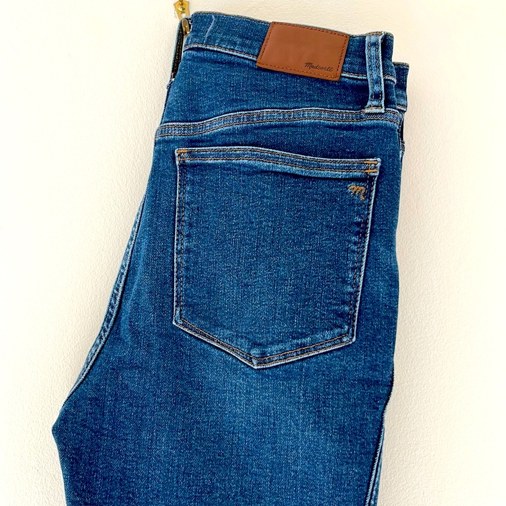 Madewell high rise skinny jeans, size 27